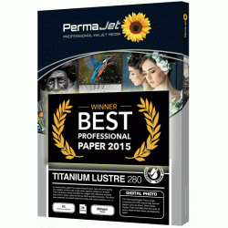 Papier fotograficzny PermaJet Titanium Lustre 280-A4-25-arkuszy