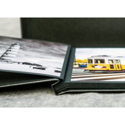 Samoprzylepny Foto Album PREMIUM kwadrat 15x15 cm czerń kwarcowa na 20 zdjęć
