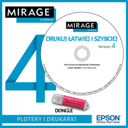 MIRAGE Master Edition v21 dla EPSON, DONGLE, klucz USB | DRAXIC.pl